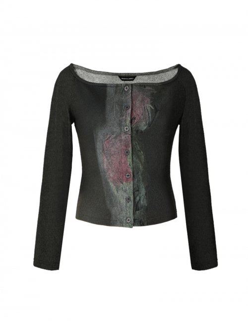 Wrapped Rose Top