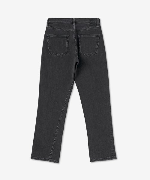 Укороченные джинсы - Gray Wash / 222232743300
