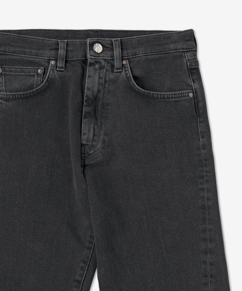 Укороченные джинсы - Gray Wash / 222232743300