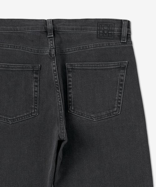 Укороченные джинсы - Gray Wash / 222232743300