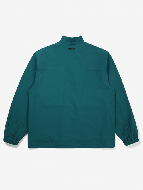 Анорак с накладными карманами_Teal Green