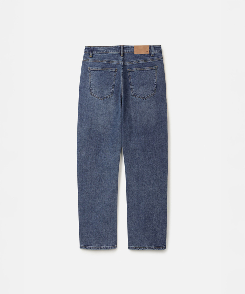 SEMI- WIDE STRAIGHT DENIM DARK NAVY