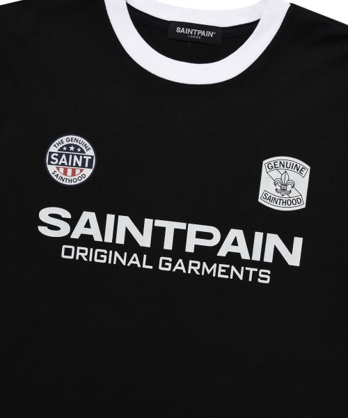 MUSINSA  SAINTPAIN SP Saint Small Logo T-Shirt - White