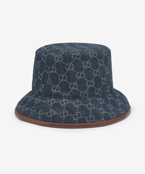 MUSINSA GUCCI Women s GG Bucket Hat Blue 5763714HAC34264