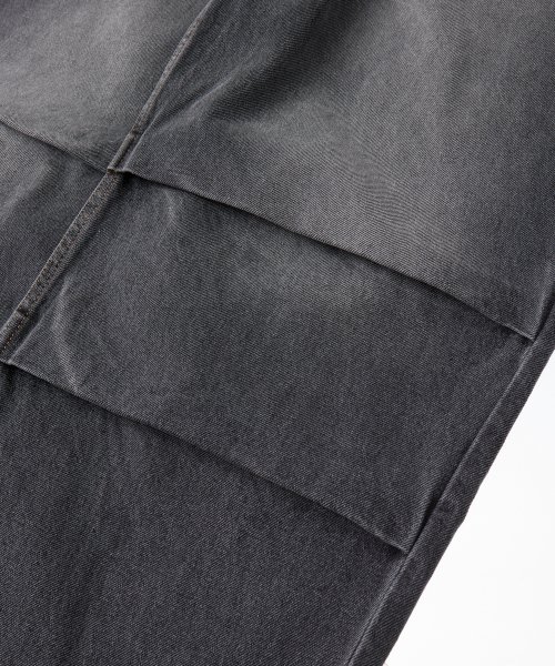 Джинсы парашюты washed Black