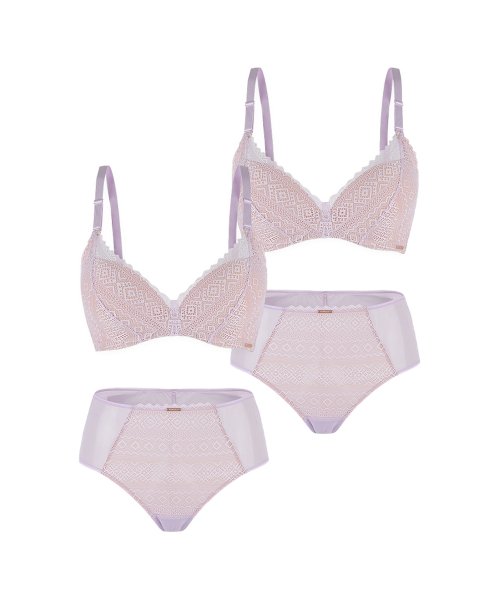 COVER LINE BRAELTTE PANTY 4PCS PACKAGE SET