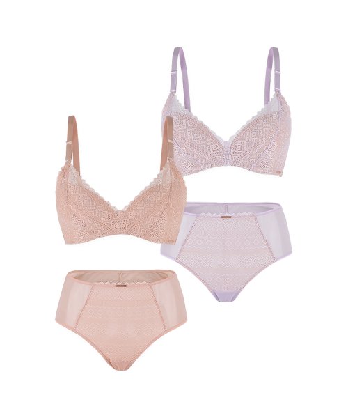 COVER LINE BRAELTTE PANTY 4PCS PACKAGE SET