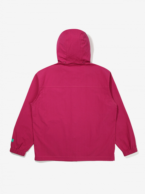 Куртка коуч со съемным капюшоном Magenta