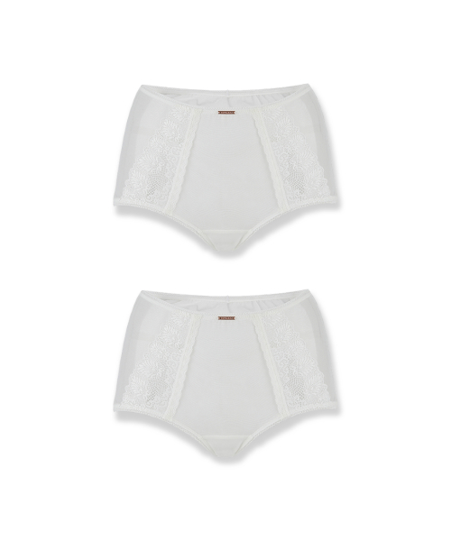 ELEGANCE HIGH- WAIST PANTY 2PCS PACKAGE SET