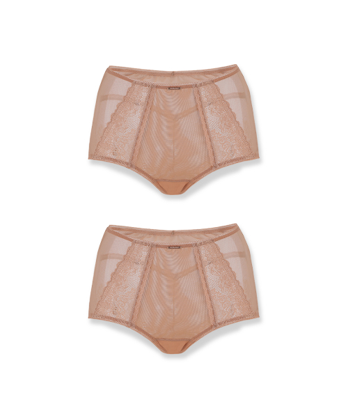ELEGANCE HIGH- WAIST PANTY 2PCS PACKAGE SET
