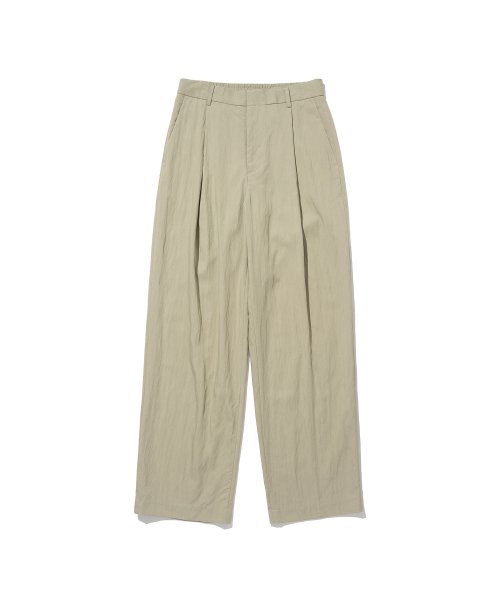 Летние нейлоновые брюки со складкой Deep Beige