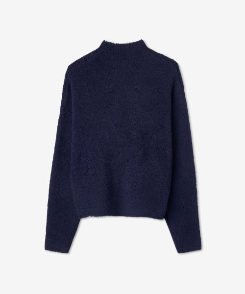 Пушистый свитер Navy / MRTWMKNW009KNT0190098