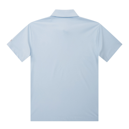 V- Neck Point Polo Shirts_S/ Blue( Men)