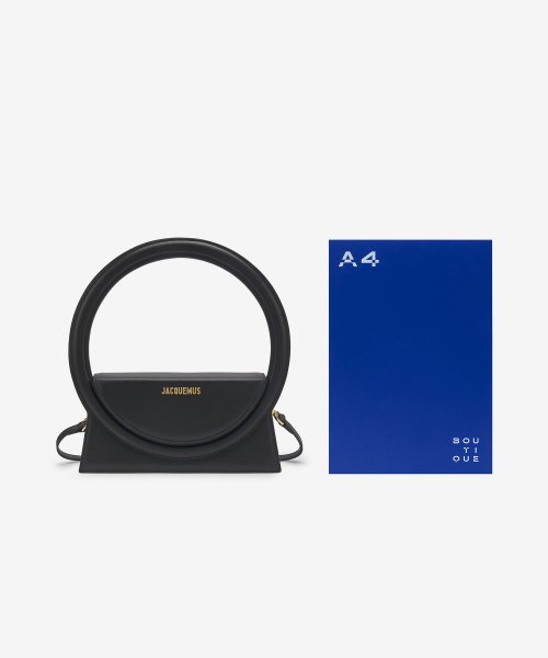 MUSINSA JACQUEMUS Women s Le Sac Ronde Tote Bag Black