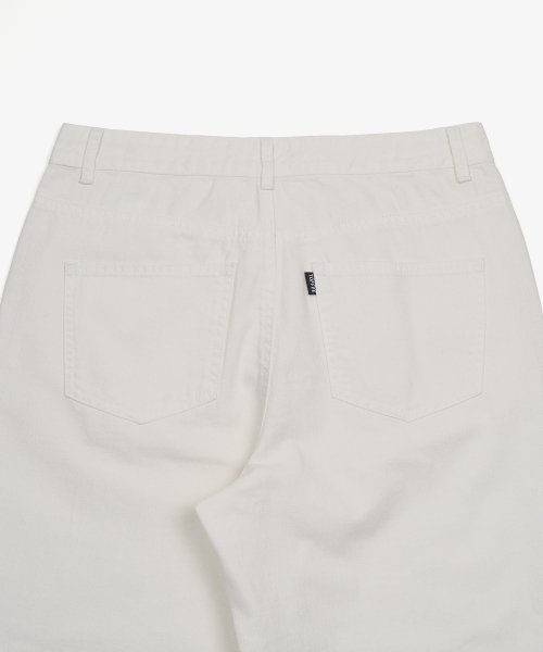 SL01 Summer Denim Wide Pants (OFF WHITE) thumbnail 6