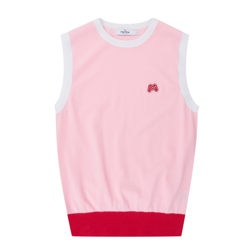 flimsy Round Vest_L/розовый
