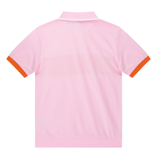One Point Block поло Shirts_Pink