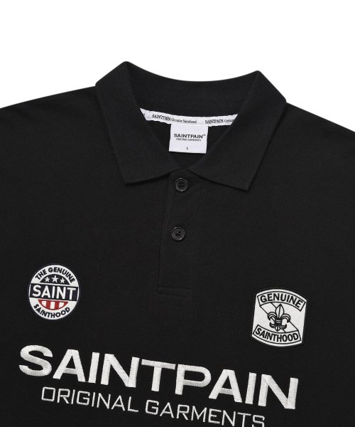 Поло SP Saint Club - Black