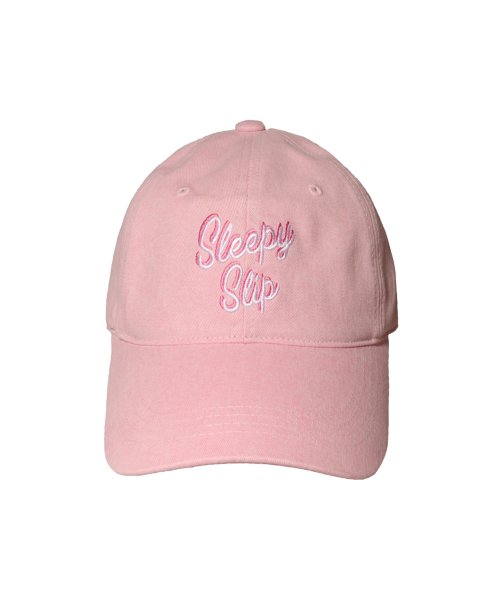 MUSINSA | スリーピースリップ SPELLING POWDER PINK BALL CAP