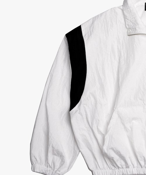 SHIMMERING NYLON TRACK куртка (IVORY)