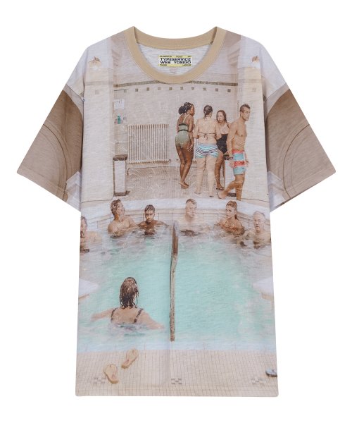 MUSINSA | TYPESERVICE YOSIGO x TSW Oversized Print T-Shirt