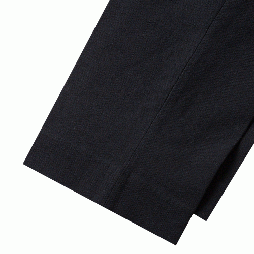 8s лен Side-adjust Trousers (черный)