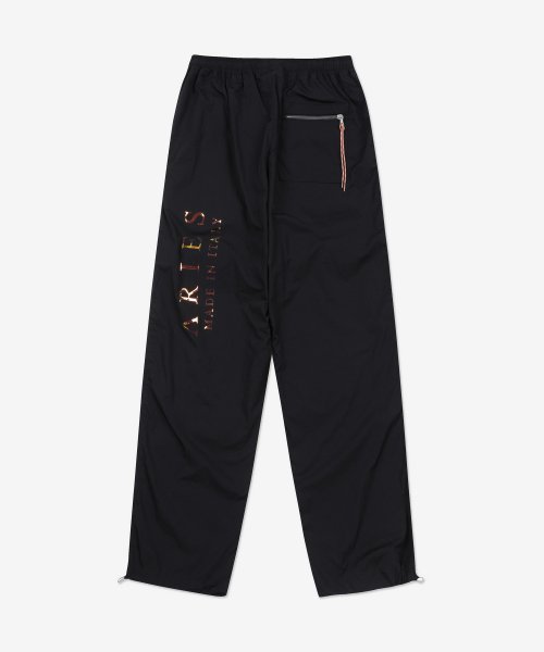 MUSINSA公式 | ARIES Men's Classic Windcheater Pants - Black / STAR30700BLK