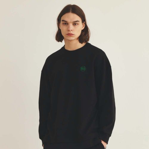 Свитшот с боковой молнией Black