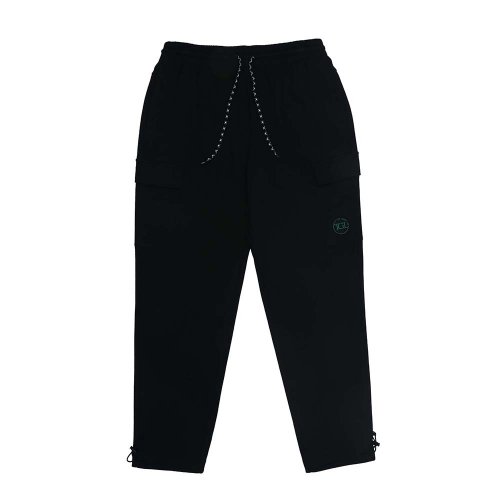 Брюки карго джоггеры [White Melange/Black]