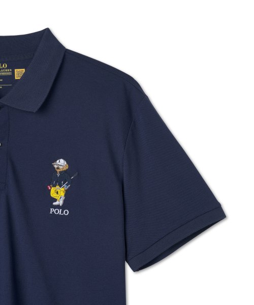 Поло Custom Slim Performance Bear - Navy