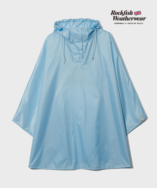 PACKABLE RAIN PONCHO - 5color