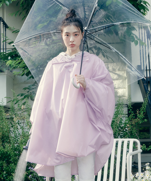 PACKABLE RAIN PONCHO - 5color