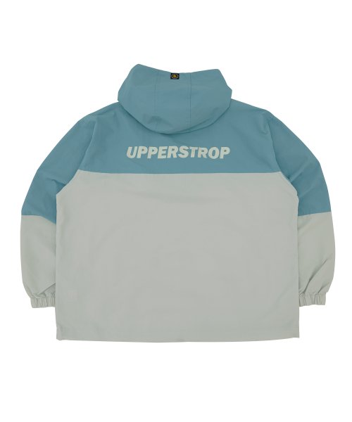 [UP9071] Тканый анорак Turkey Blue