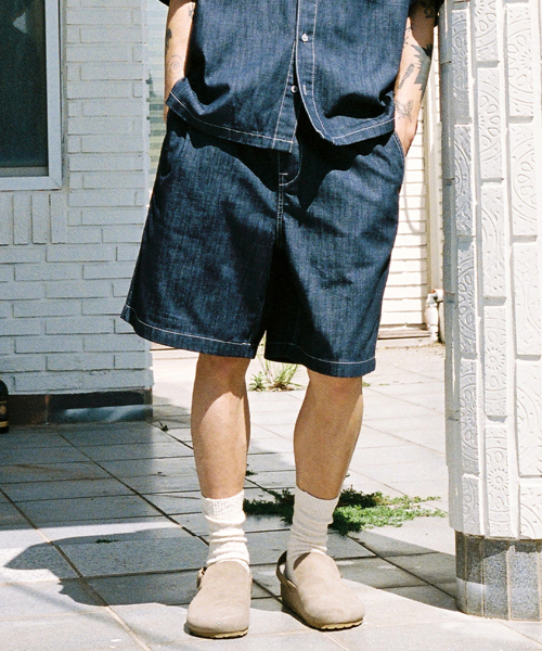 летние джинсовые шорты K42 Low