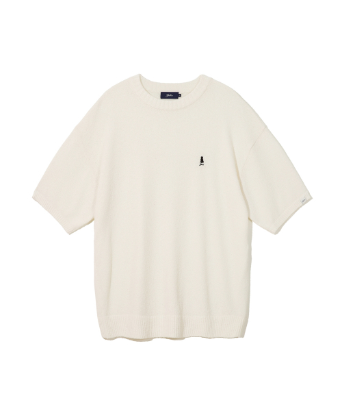 [COOL] HERITAGE DAN ROUND NECK BOUCLE SS KINT IVORY