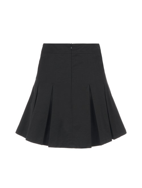 Black pleated hotsell skirt george