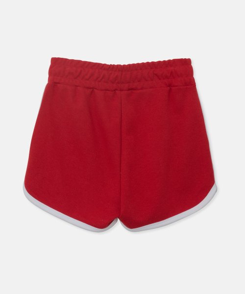 MUSINSA  TAKEASY Women's Laurel Ringer Shorts (Red)