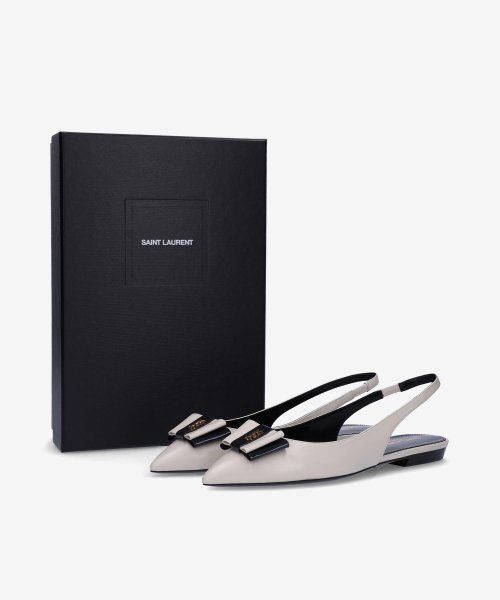 Saint laurent hot sale flat shoes