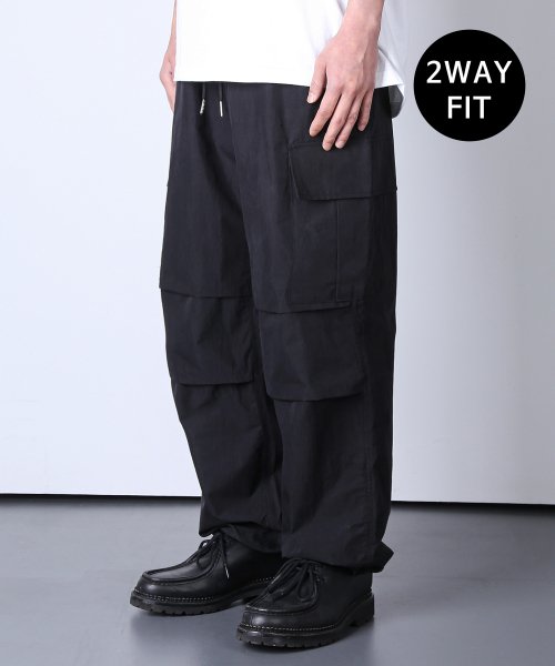 M-65 нейлоновые полевые карго-брюки 2WAY Black