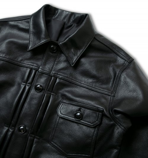черный PP 1st Type черный Leather куртка