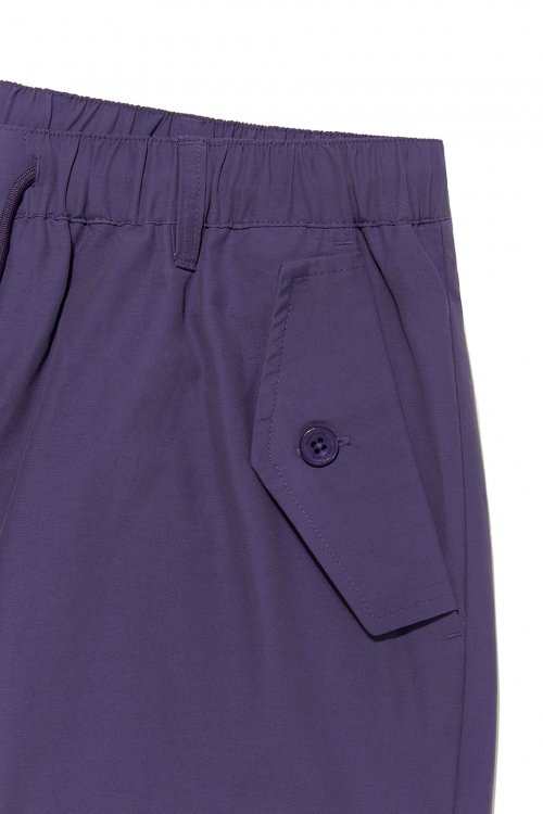 NYLON CARGO PANTS [PURPLE]