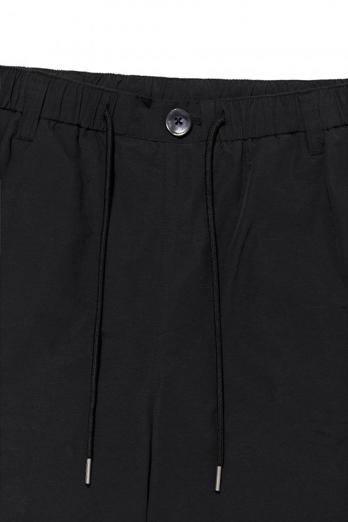 NYLON CARGO PANTS [BLACK]