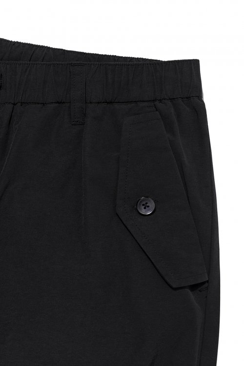 NYLON CARGO PANTS [BLACK]