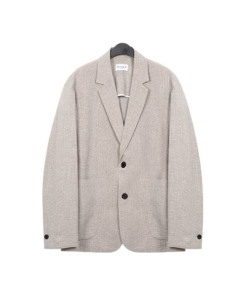 Льняной оверсайз блейзер Like Linen (BEIGE)