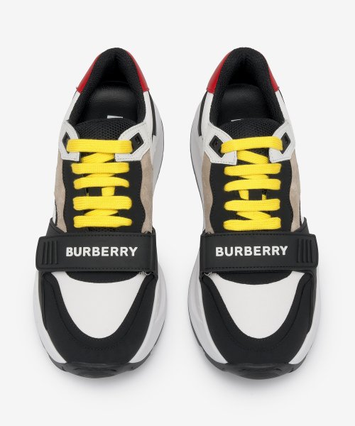 Burberry newest Velcro sneakers Black