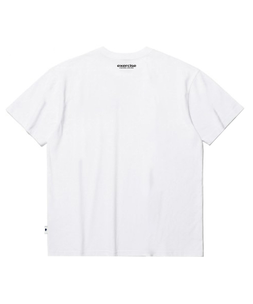 ATHL. EXERCISE HAND ARCHIVE t-SHIRT белый