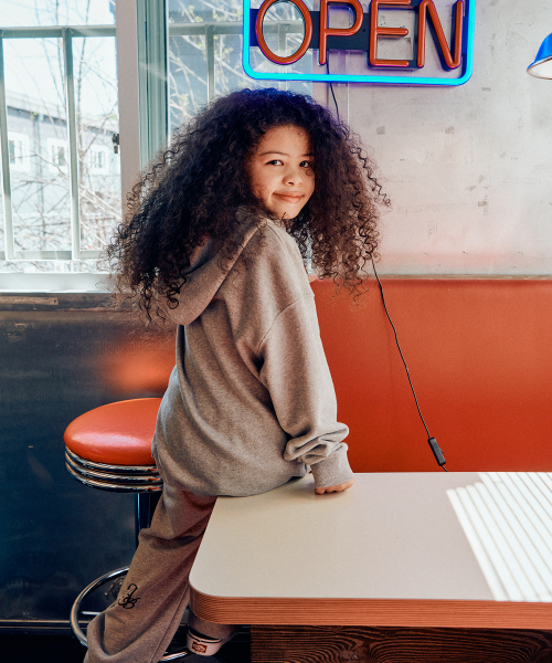 MUSINSA | ARCHIVE BOLD KIDS 939 LOGO SWEAT PANTS (GRAY)