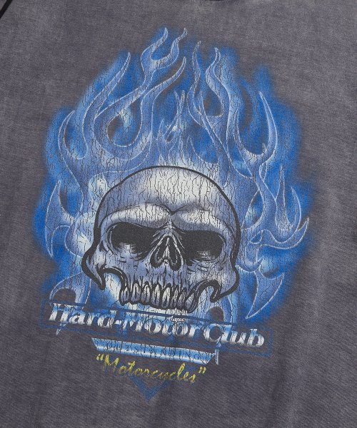 モットシリーズTシャツ (ハード・モータークラブ)_ネイビー