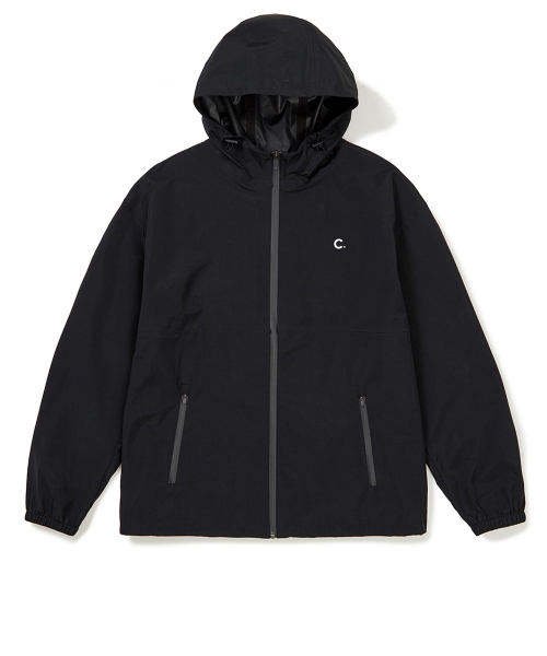 [23SS clove] logo rain jumper чёрный