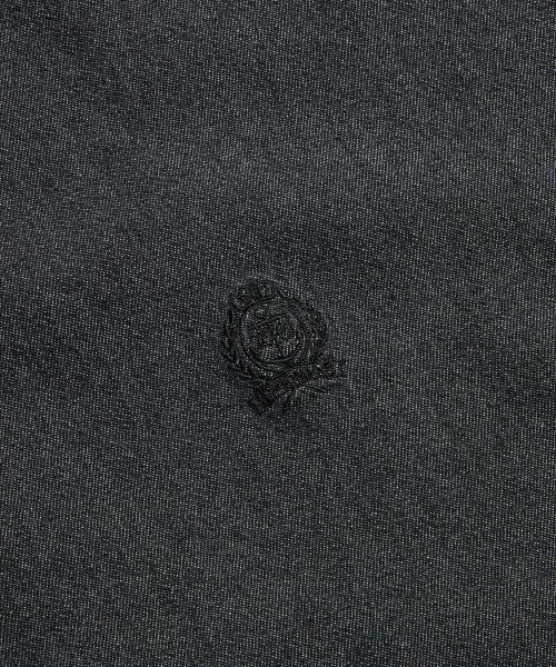 Crest Denim S/S Over Shirt Light Black thumbnail 6